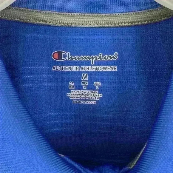 Mens Champion Blue Florida Gators Polo Size M - Picture 4 of 6